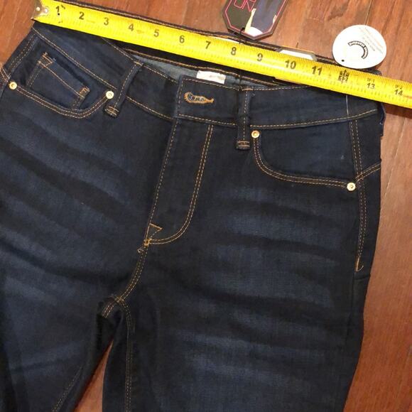 NOBO Dark Blue Midrise Sculpting Skinny Jeans - Picture 6 of 8